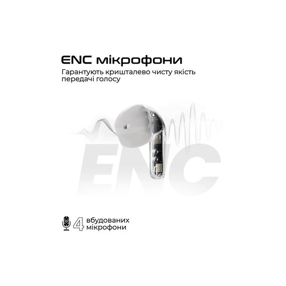 Навушники HiFuture FlyBuds3 Blue (flybuds3.blue) | Зображення 3