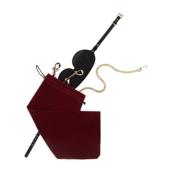 Набір для BDSM Bedroom Fantasies: Bondage Suitcase 13 Pcs - Cow Leather | Зображення 2