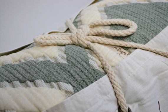 Муслиновое покрывало Saheser Sonia 240 х 260 см. Yesil | Зображення 3