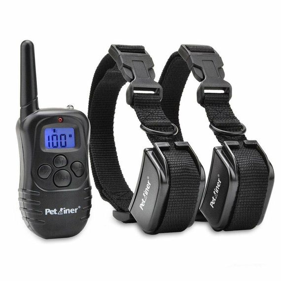 Электронный ошейник для дрессировки собак Petrainer PET998DR, с 2-мя ошейниками, перезаряжаемый | Зображення 1