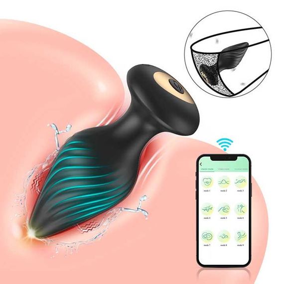 Смарт анальний корок Nexus Tornado 11*4 см — Анальні іграшки | Зображення 8