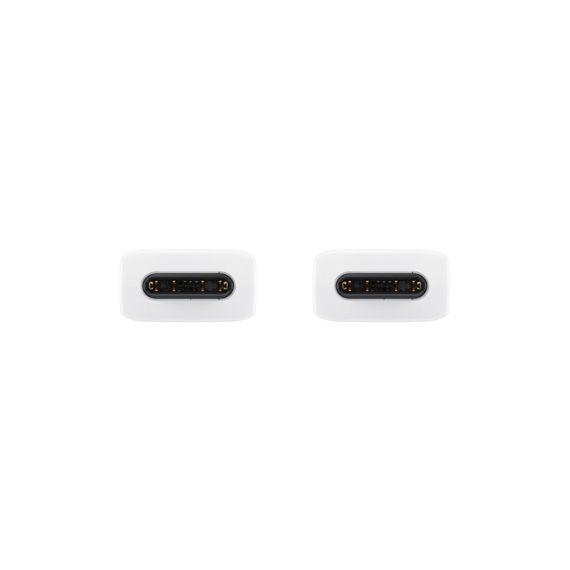 Дата кабель USB Type-C to Type-C 1.0m white Samsung (EP-DA705BWRGRU) | Зображення 3