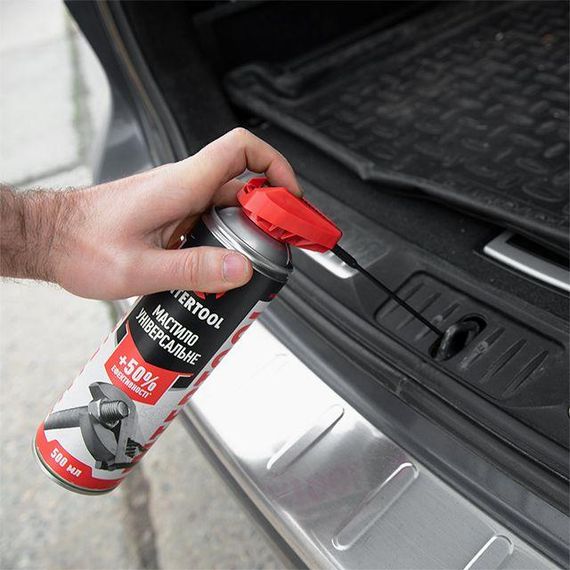 Мастило універсальне Prof, аерозоль 500 мл INTERTOOL FS-4000 | Зображення 6