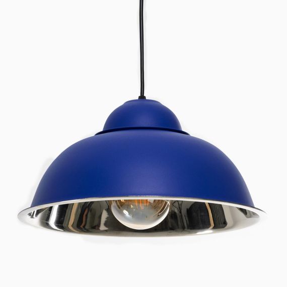 Світильник підвісний (люстра) Bell P360 Синій, Сталь, Atmolight