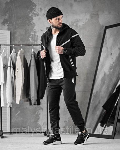 Мужской спортивный костюм black  ДЛ6263 | Зображення 2