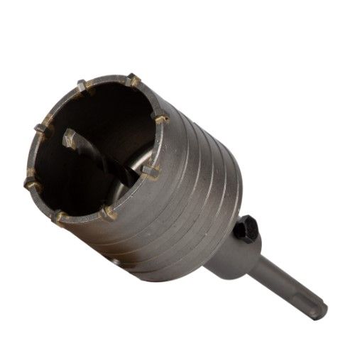 Коронка по бетону Grad Ø65×70 мм 8 зубців + хвостовик 110 мм SDS-plus (1514365)