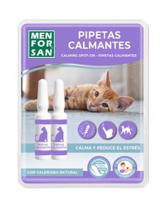 Капли успокаивающие для котов Menforsan Calming Spot-On 2 шт х 2 мл
