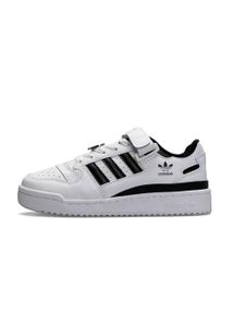 Жіночі кросівки A-didas Forum 84 Low New All White Black  , В'єтнам