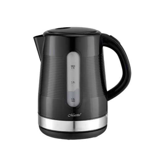 Електрочайник 1,7л 1850-2200W (диск) чорний MR-035-BLACK Maestro