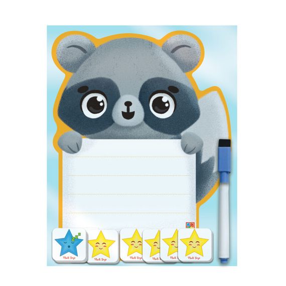 Магнітна дошка "Єнот" з маркером Vladi Toys VT3601-20 (укр.) | Зображення 1