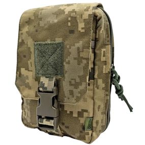 Тактическая армейская аптечка IRR Cordura 500D Пиксель ММ-14 (pixel) утилитарный, медицинский подсумок
