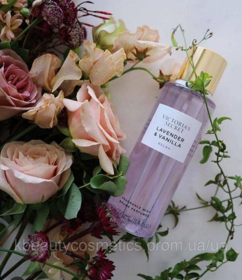 ПАРФУМОВАНИЙ СПРЕЙ ДЛЯ ТІЛА VICTORIA`S SECRET LAVENDER VANILLA RELAX 250 МЛ | Зображення 1
