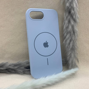 Чохол Iphone 16e MagSafe SoftTouch м'який Протиударний Блакитний