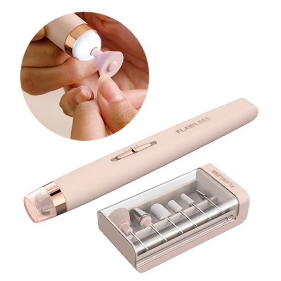 Фрезер домашній портативний для манікюру та педикюру Flawless Salon Nails | Зображення 1