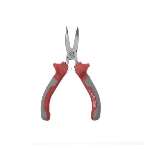 Плоскогубці вигнуті 115 мм, прецизійні INTERTOOL NT-0103 | Зображення 2