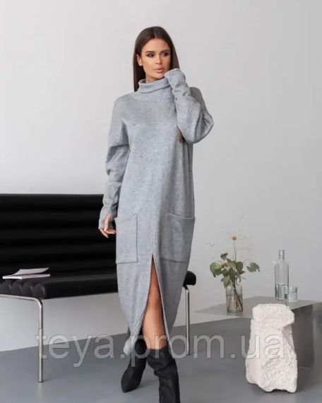 Плаття для жінок колір сірий розмір XXL FI_009402