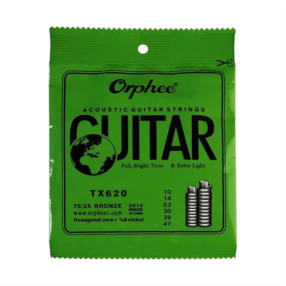 Струны для акустической гитары Orphee TX 620