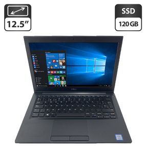 Нетбук Dell Latitude 7290 / 12.5" (1366x768) TN / Intel Core i5-8350U (4 (8) ядра по 1.7 - 3.6 GHz) / 4 GB DDR4 / 120 GB SSD / Intel UHD Graphics 620 / WebCam б/в