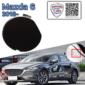 Mazda 6 с 2018 заглушка бампера переднего, GSH750A11BB
