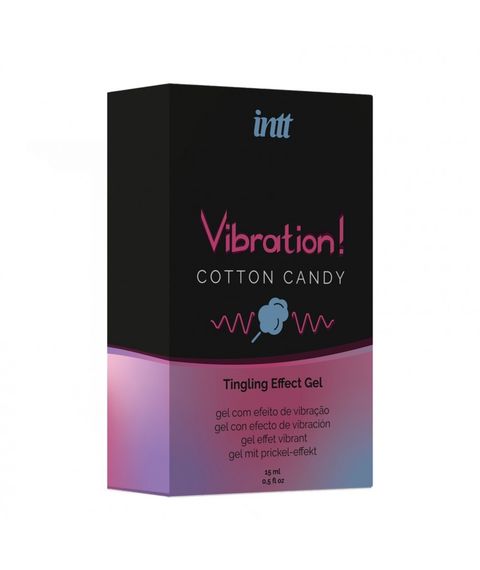 Рідкий вібратор INTT VIBRATION COTTON CANDY 15 ml | Зображення 2