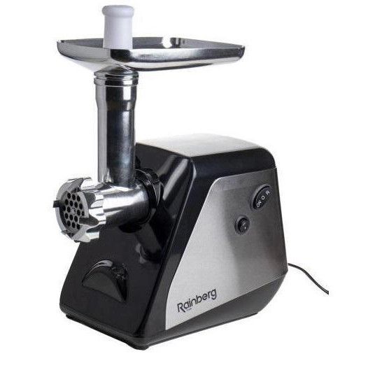Мясорубка для домашней колбасы Rainberg RB-676 3800W, Мощная мясорубка многофункциональная NL-112 2 скорости | Зображення 8
