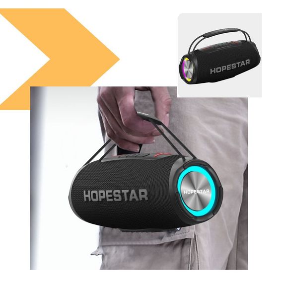 Портативна колонка з потужним звуком 60 Вт, Bluetooth 5.0, Hopestar Party 150 (46484-party150_1791) | Зображення 1