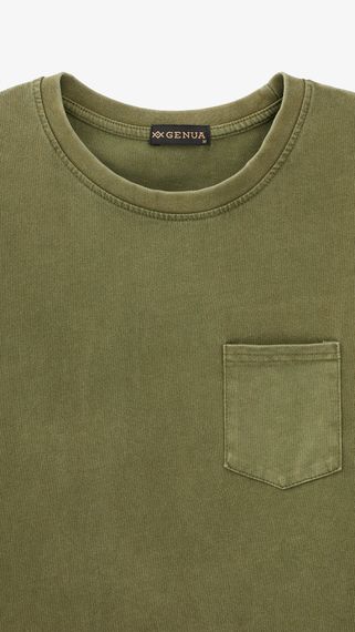Футболка однотонна жіноча GENUA G01137-0017 M Хакі shop (2000999438639) | Зображення 1