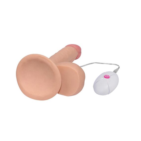Вібратор на присосці 7.5 THE ULTRA SOFT DUDE VIBRATING Sex Aura | Зображення 3