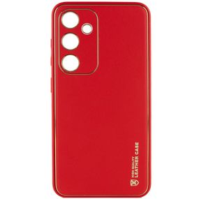 Шкіряний чохол Xshield для Samsung Galaxy S23 Червоний / Red