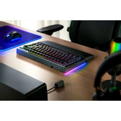 Клавиатура Razer BlackWidow V4 Pro 75 ISO Wireless/Bluetooth/USB UA Black (RZ03-05130300-R3E1) | Зображення 8