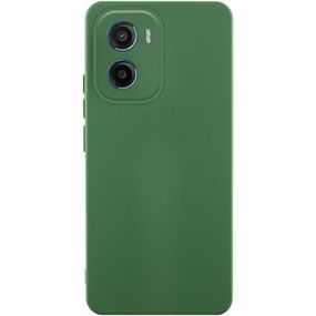 Чехол Silicone Cover Ummi Lakshmi Full Camera (AA) для Motorola Moto G05 / E15 4G Зеленый / Dark green