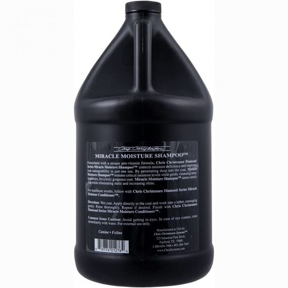 Шампунь Chris Christensen Miracle Moisture для собак та котів     3,8л | Зображення 1