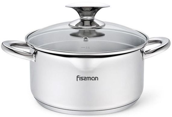Каструля Fissman Elegance 5.6л з нержавіючої сталі