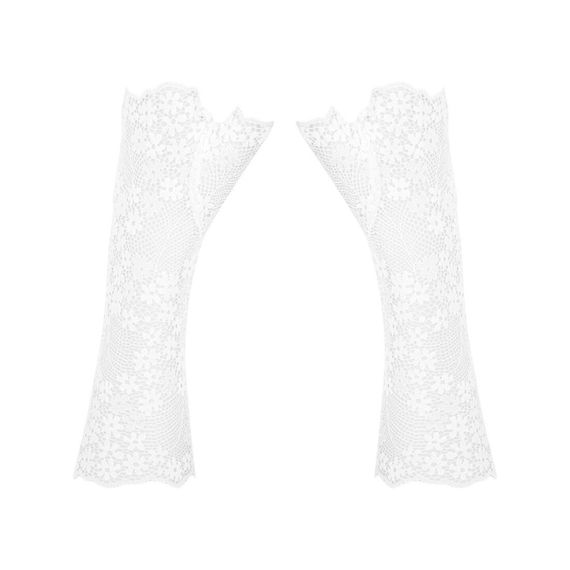 Мереживні мітенки Obsessive Heavenlly gloves O/S | Зображення 2