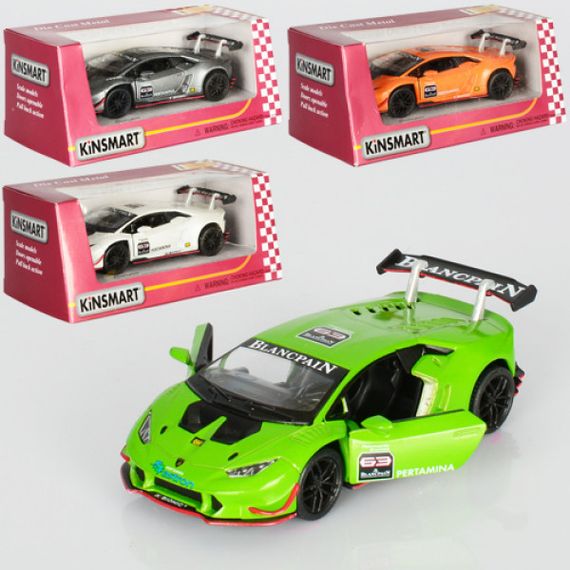 Машинка інертна Kinsmart Lamborghini KT-5389-W 12 см