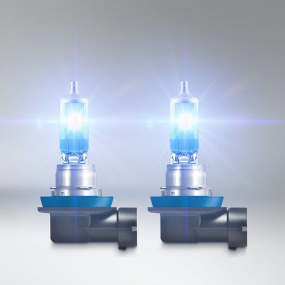 Комплект галогеновых ламп Osram H11 12V 55W PGJ19-2 Cool Blue Intense Next Gen +100% 2шт/комп (64211CBN-HCB) | Зображення 1
