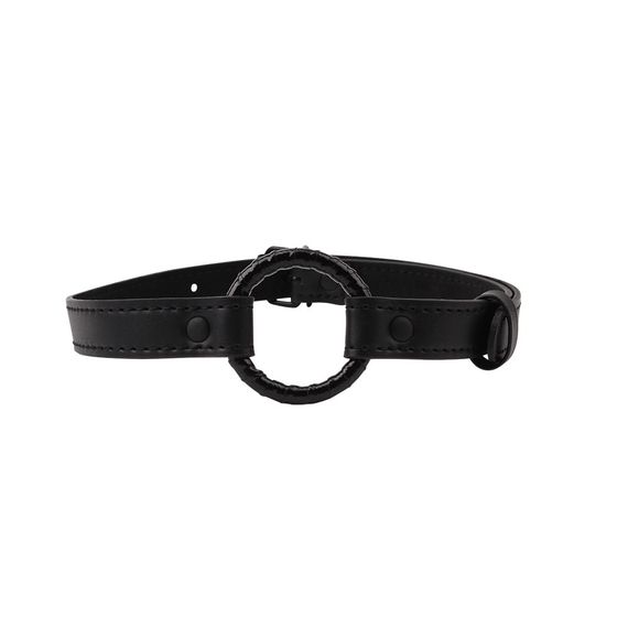 Кляп кільце Black Metal O-Ring Gag Fierce Euphoria Chisa, Черный | Зображення 3