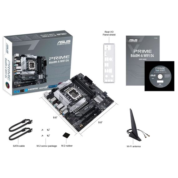 Материнська плата ASUS PRIME B660M-A WIFI D4 | Зображення 4