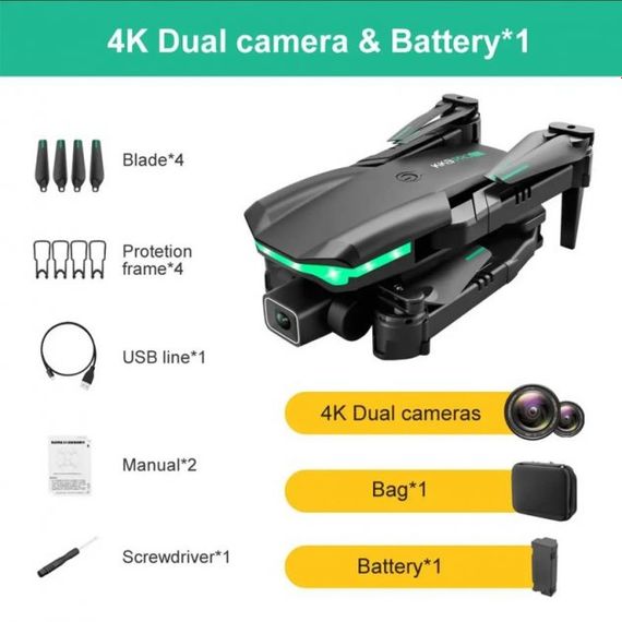 Квадрокоптер KK3PRO WiFi з двома камерами вперед і вниз (41077-15826_1059) | Зображення 1