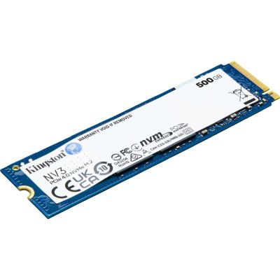 Накопитель SSD M.2 2280 500GB Kingston (SNV3S/500G) | Зображення 1