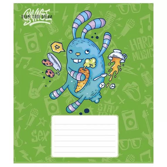 Зошит учнівський "Your dream" 018-3269L-1 у лінію, 18 аркушів