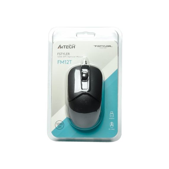 Мишка A4Tech FM12T USB Black (4711421990202) | Зображення 9