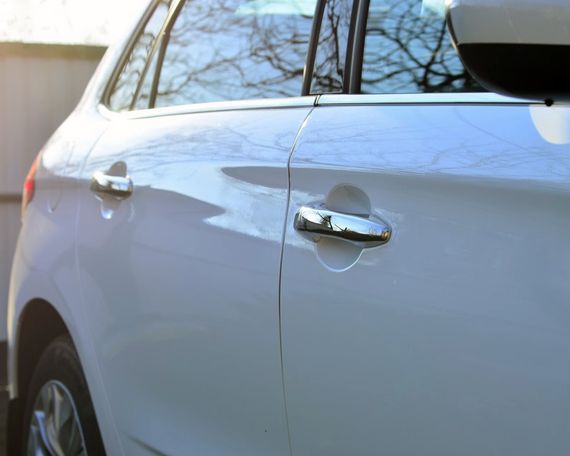Накладки на ручки (4 шт, нерж.) Carmos - Турецкая сталь для Citroen C-4 2010-2024 гг | Зображення 3