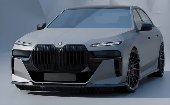 Комплект обвісів Aero Kit (для M760, M-Sport та i7 M70) для BMW 7 серія G70/G71 2022- рр | Зображення 3