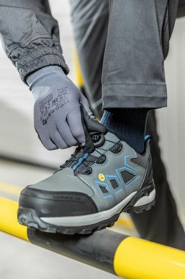 Напівчеревики робочі Hoegert FULDE HT5K577-46 LACE SYSTEM S3S SR FO ESD, 46 | Зображення 6