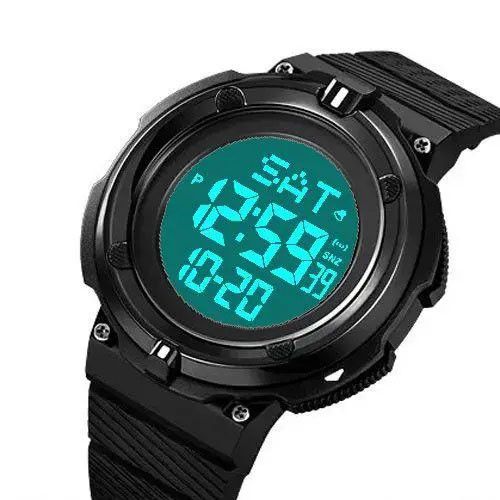 Годинник наручний чоловічий SKMEI 2010BKWT BLACK-WHITE, годинник армійський скмей, годинник спортивний. VH-876 Колір: чорний | Зображення 2