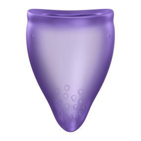Менструальна чаша Fun Factory FUN CUP SIZE B Purple, багаторазова, діаметр 4,3 см, об’єм 30 мл, Чорний