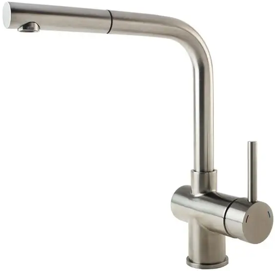 Кухонний змішувач Fabiano FKM 46P SS Inox 8232.401.0193