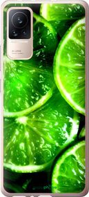 Чохол на Xiaomi Civi Зелені часточки лимона "852u-2491-2448"