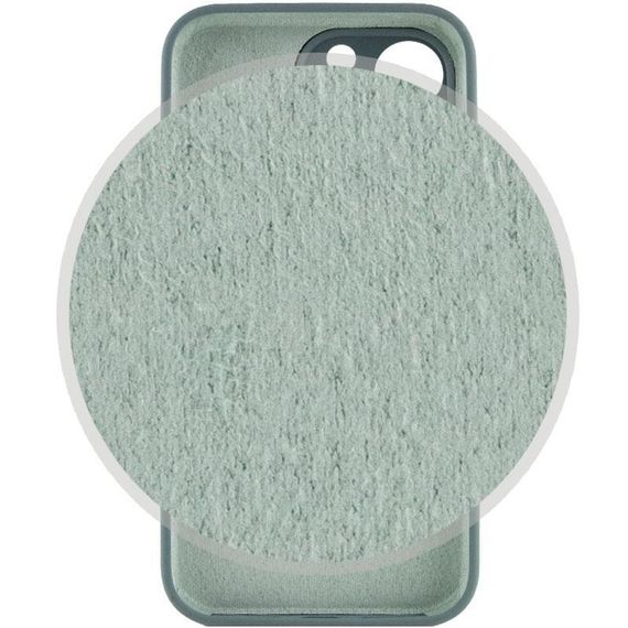 Чохол Silicone Case Full Camera Protective (AA) для Apple iPhone 14 Pro (6.1") Зелений / Pine green | Зображення 2